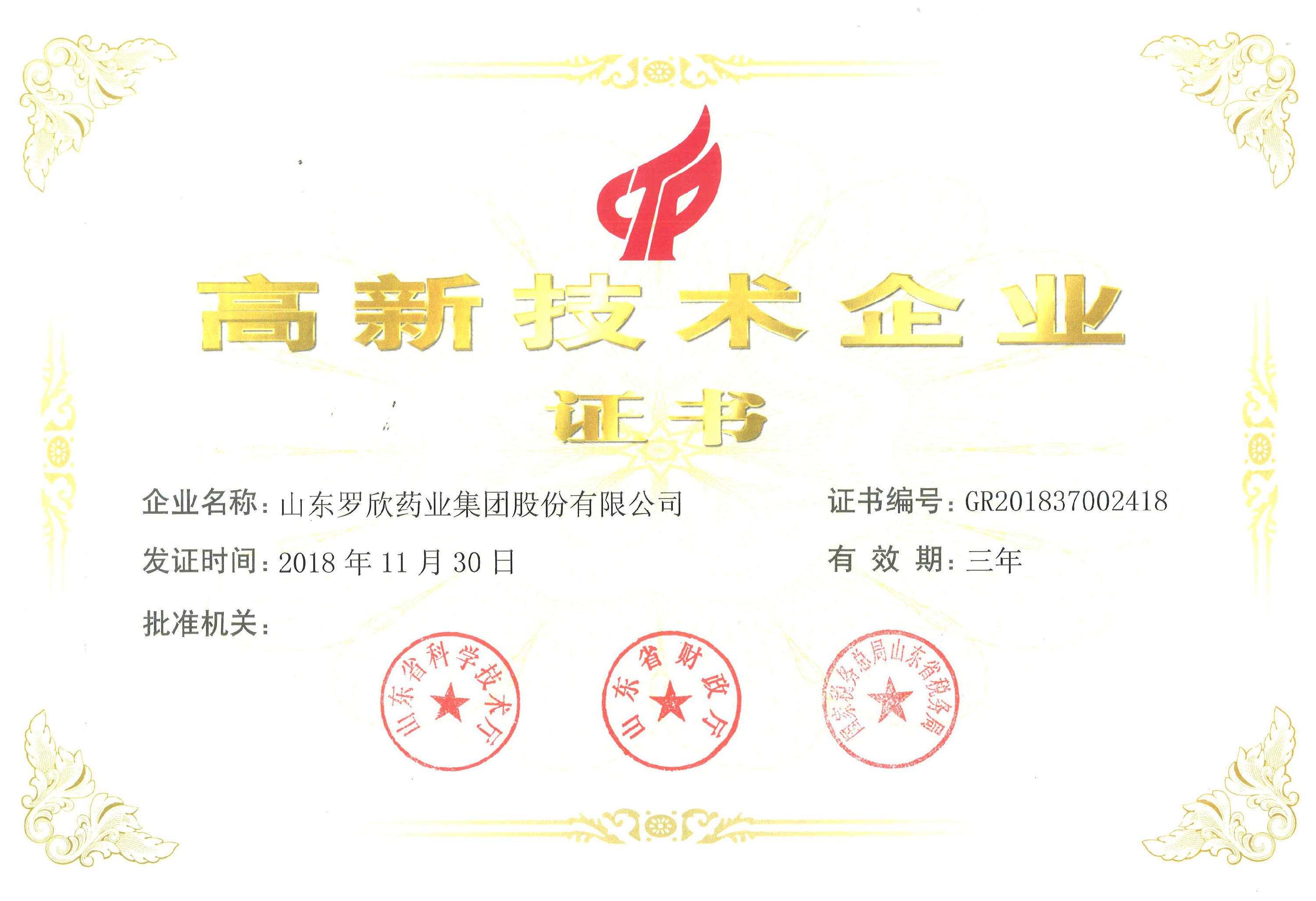 高新技術企業(yè)（羅欣）